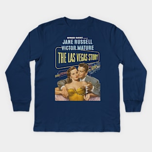 The Las Vegas Story Movie Poster Kids Long Sleeve T-Shirt